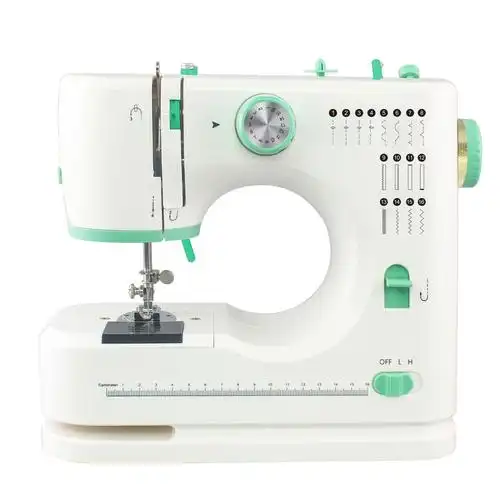 跨境热销芳华新品fhsm-520(升级版16线迹)家用电动缝纫机锁边订扣