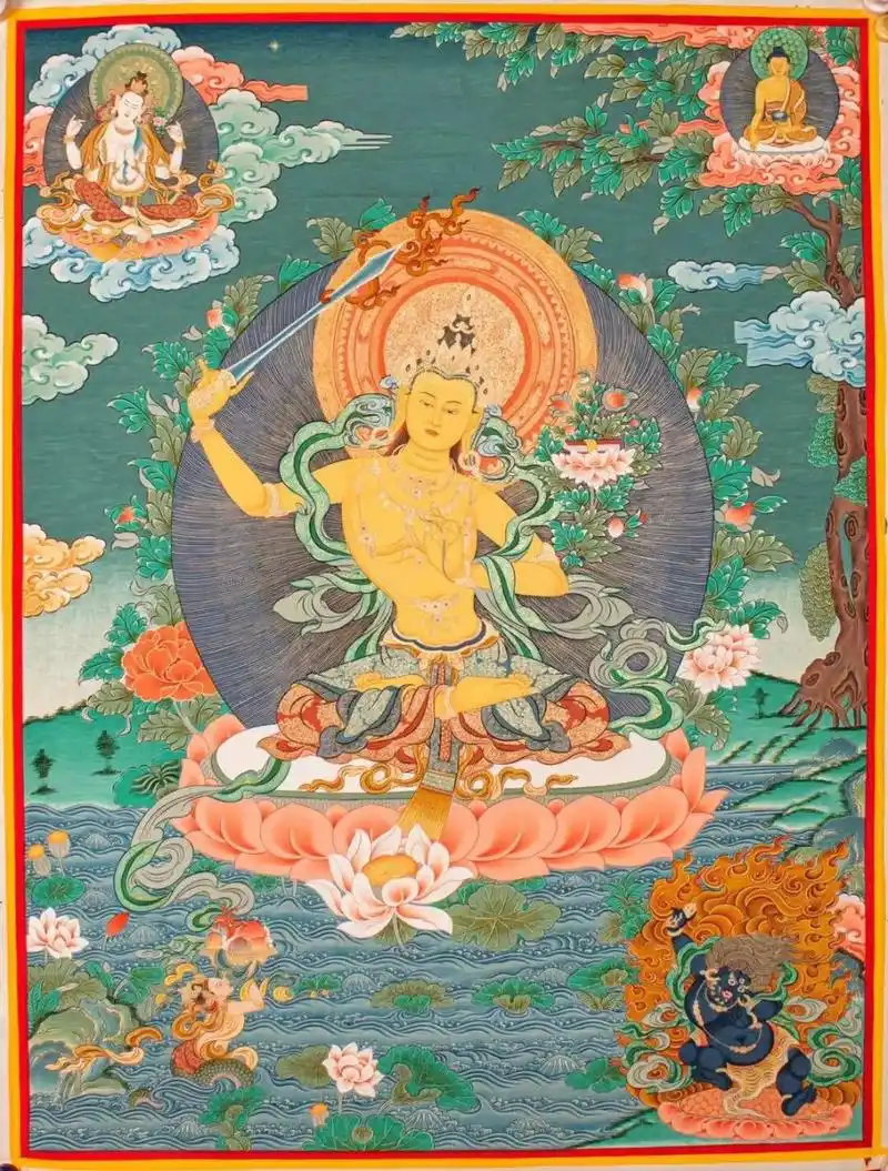 属兔的本命佛-文殊菩萨 文殊菩萨