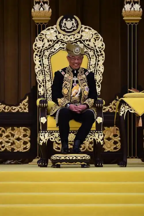 马来西亚新任最高元首正式登基