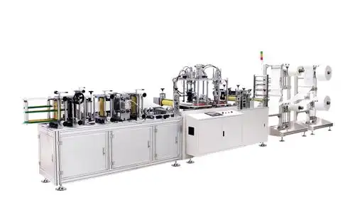 全自动kn95口罩机生产线