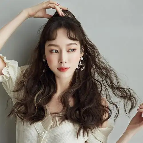 夹自然烫发卷发挑染马尾辫报价_参数_图片_视频_怎么样_问答-苏宁易购