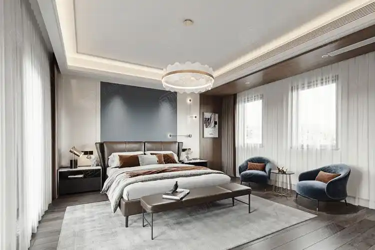 昆仑府 轻奢装修效果图