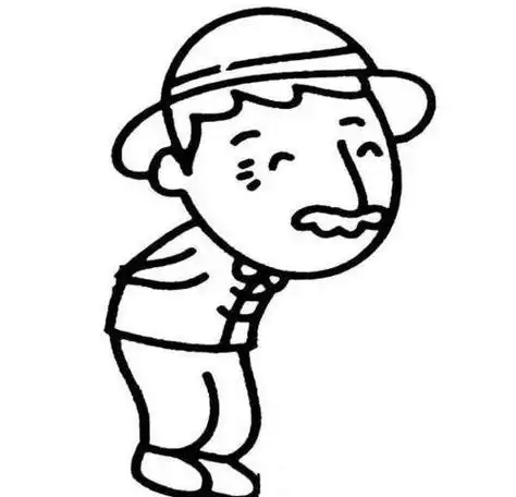 老爷爷简笔画 老爷爷简笔画头像