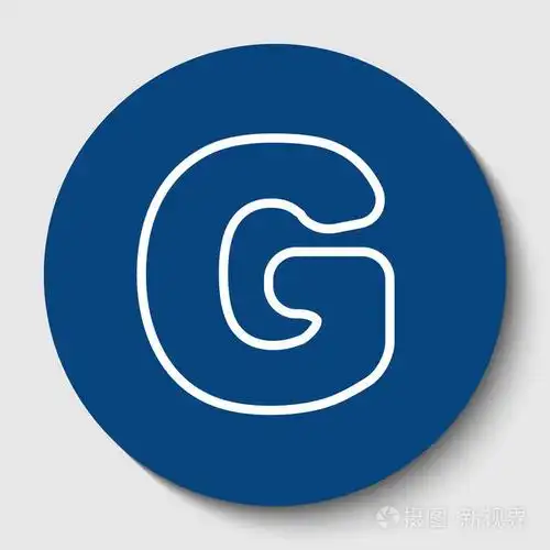 字母g 符号设计模板元素.矢量.