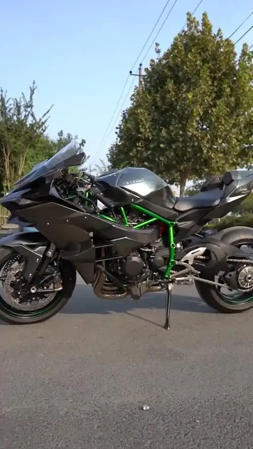 川崎h2r,简直就是摩托里的小飞机