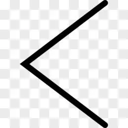 向左尖括号箭头图标
