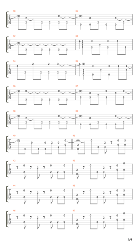 新宝岛吉他谱(gtp谱,指弹)_サカナクション(鱼韵 / sakanaction)
