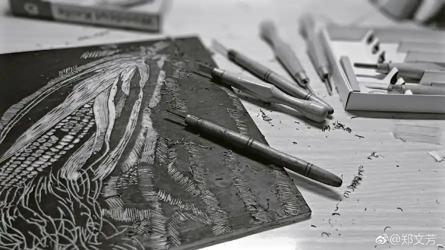 版画的工具材料