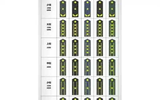 中国人民解放军陆海空火箭军武警军衔标志