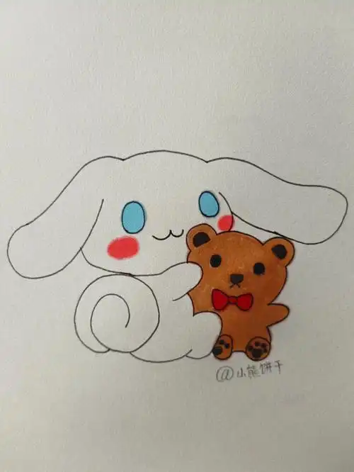 玉桂狗简笔画含教程