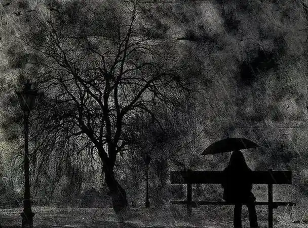 好累好累心好累说不出的心酸图片,抑郁带字的难过空间背景图 爱自己是