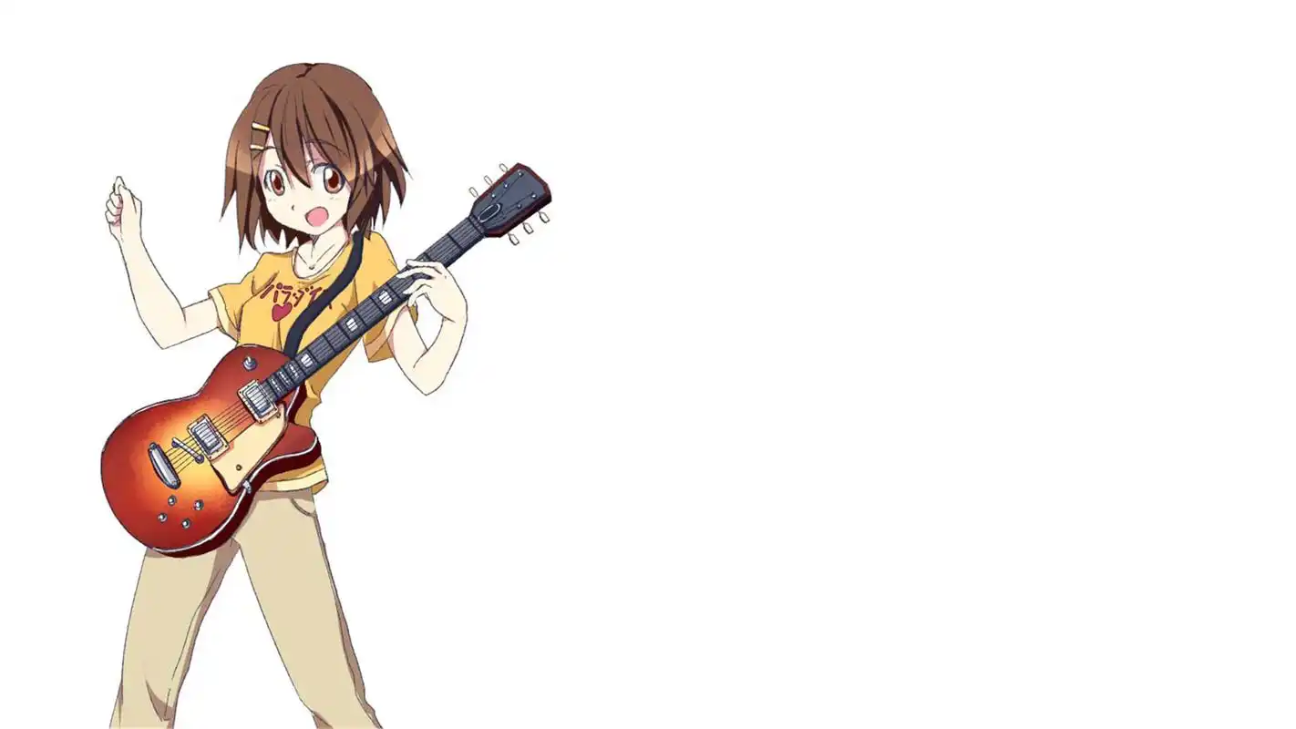 爱音乐的可爱动漫吉他美女卡通女生图片桌面壁纸下载第一辑高清大图预