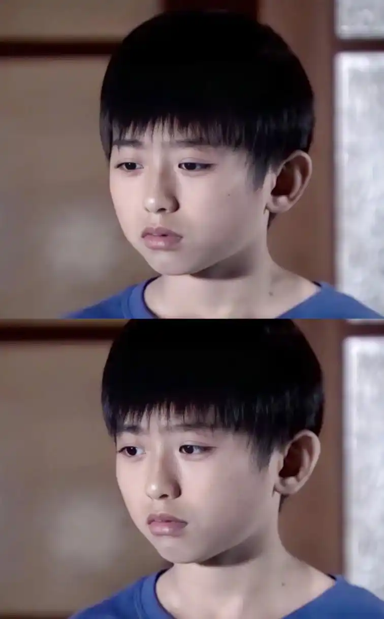 蔡徐坤小时候还演过戏啊,小时候还挺奶的