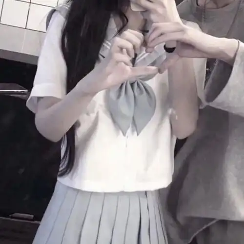 jk系列情侣头像⑧无水印自取