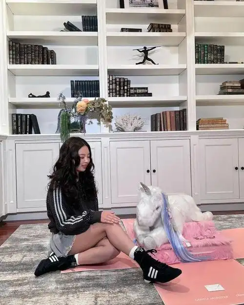 也从之前的三四百直接飙升到一千多,甚至还很难买到…jennie 多次上脚