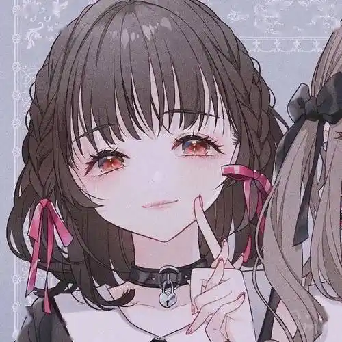 电竞优质动漫闺蜜头像_wi-fi_图片_字体