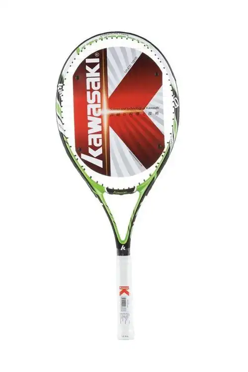 碳铝复合网球拍k-18 kawasaki创始于1915年,是全球知名运动品牌之一