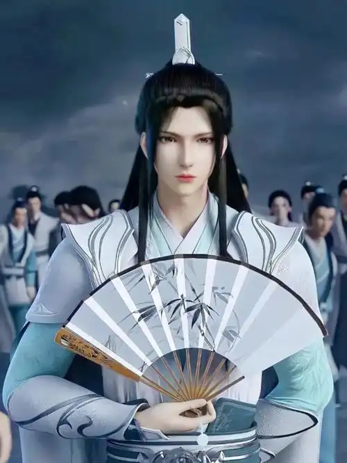 国产人物建模惊艳超帅男主