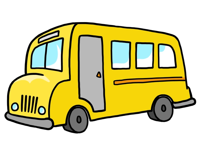 free school bus clipart