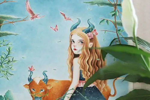 金牛座|插画|插画习作|gladys鱼果 - 原创作品 - 站酷 (zcool)