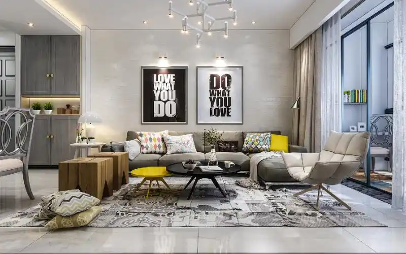 现代简约风,设计师的灵感搭配时尚的软装元素,给生活带来不一样的体验