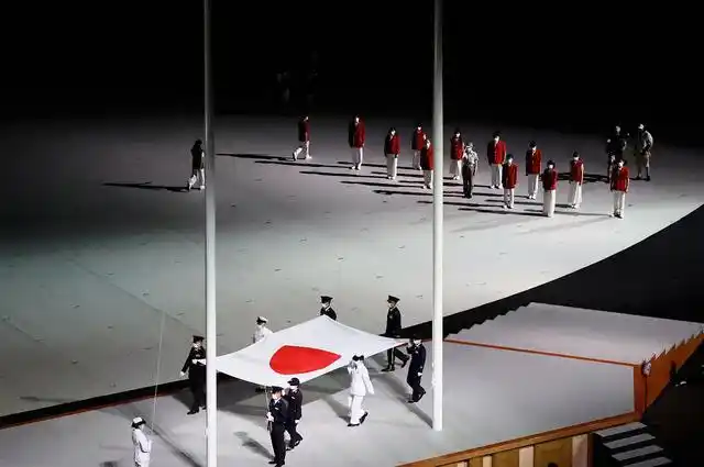 东京奥运会开幕式举行(12)