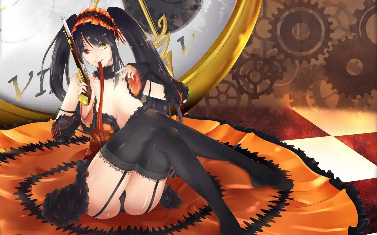 精选可爱甜美的动漫卡通少女图片桌面壁纸高清