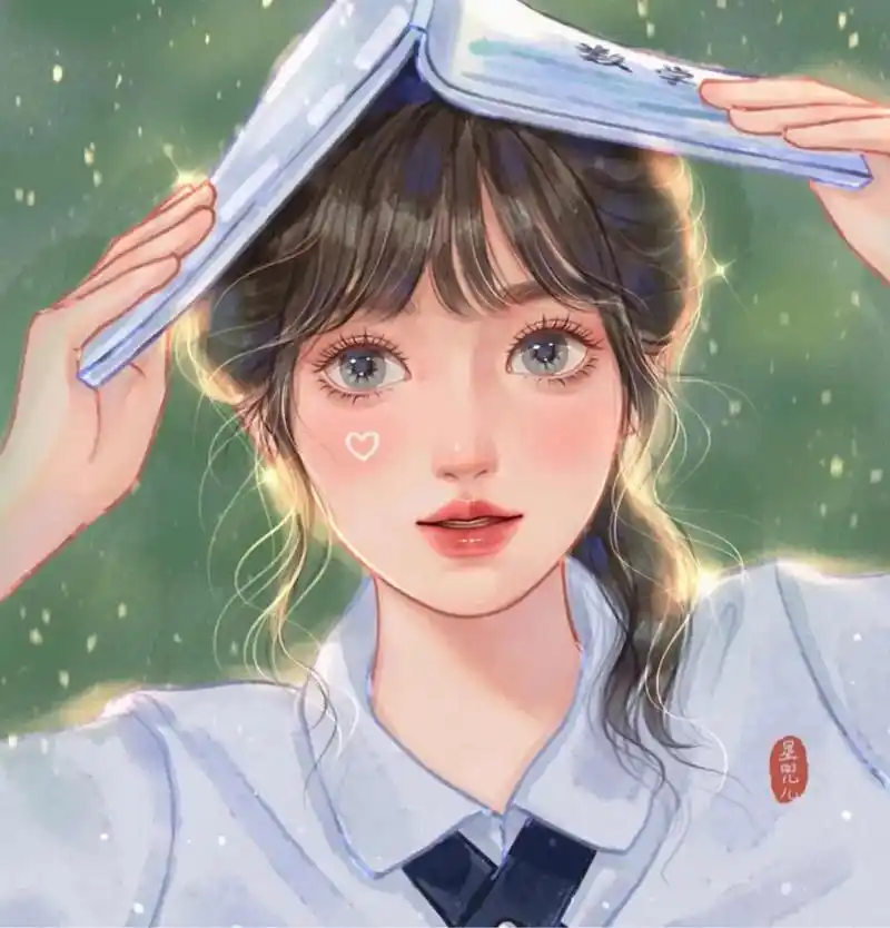 动漫头像 #我又来送图啦 #漫画女孩 #可爱卡通头像 - 抖音