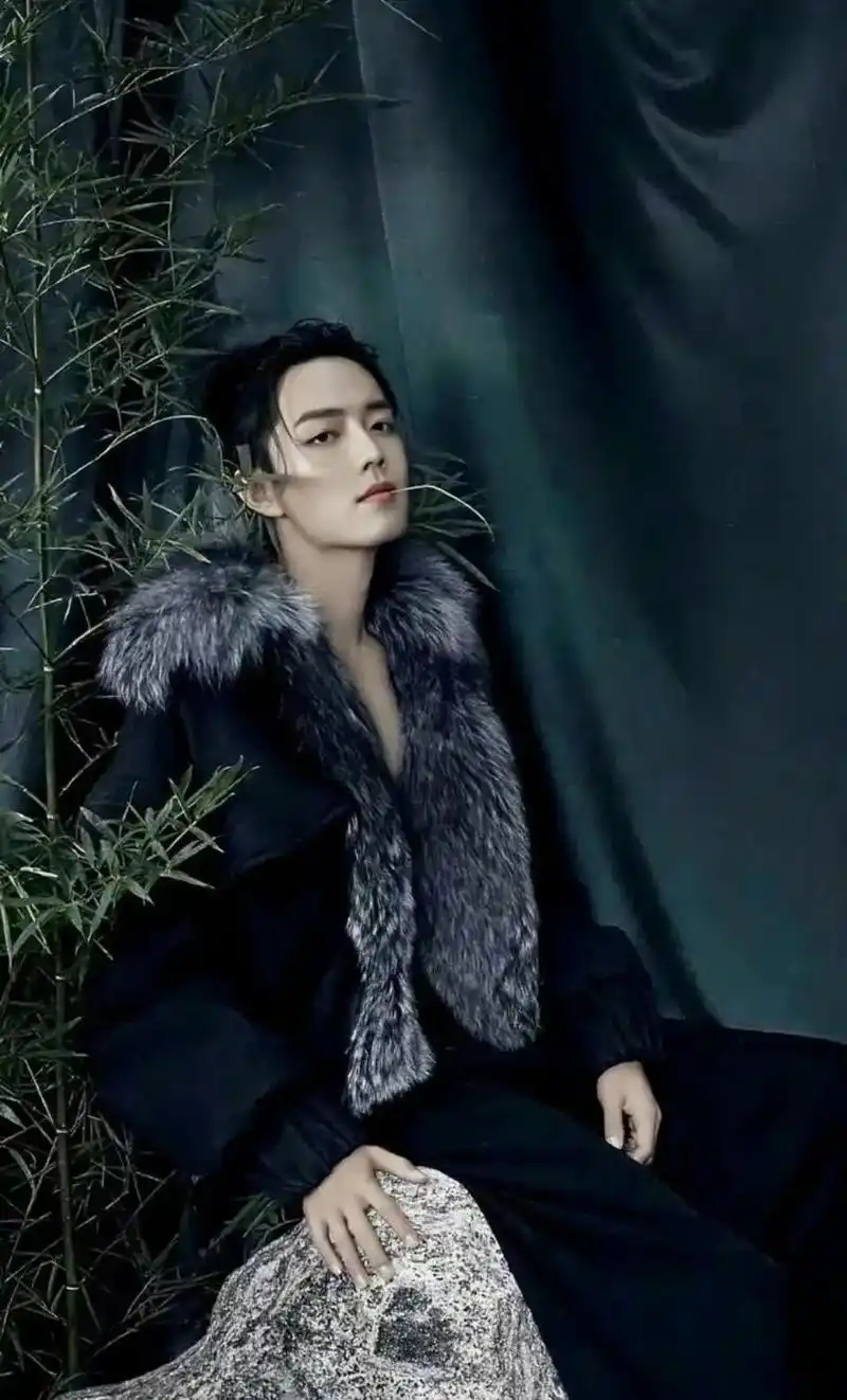 日常见肖战#肖战平安喜乐#肖战 高马尾黑色造型太好看啦 好 - 抖音