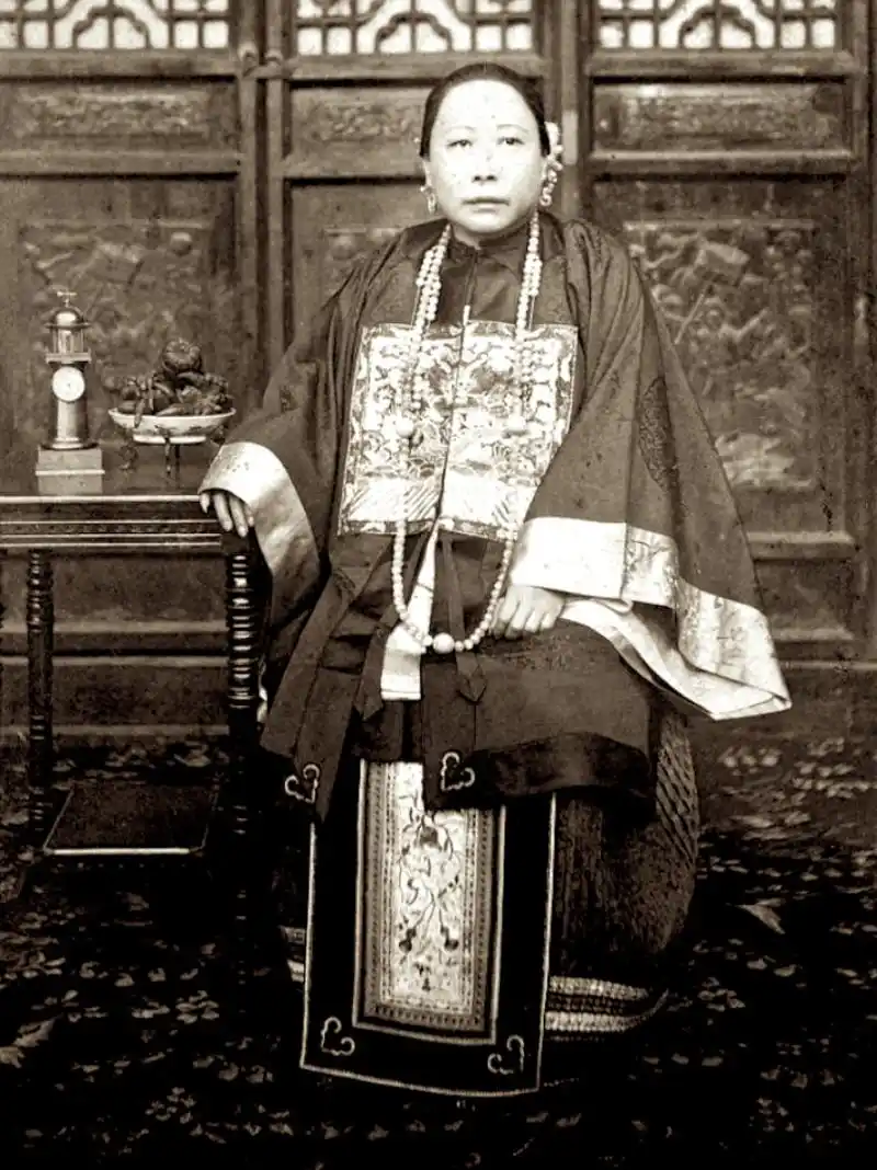 老照片清朝女子摄影资料google