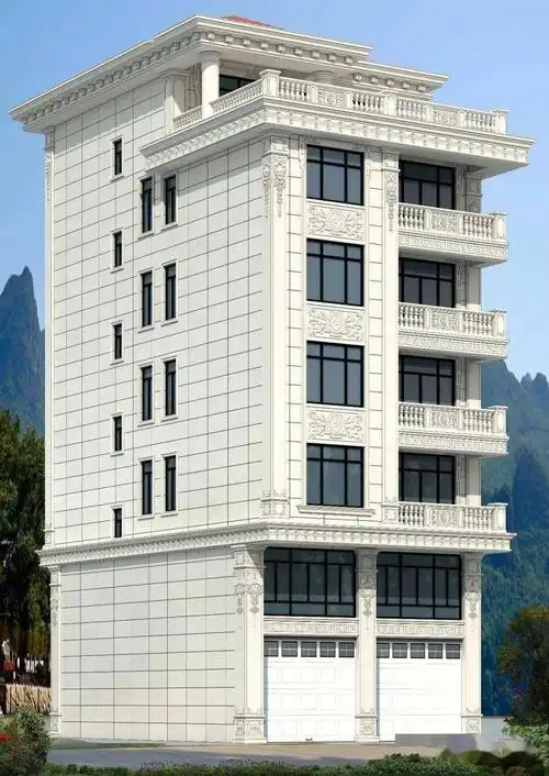 你想要的这里都有大理石装饰石材效果图设计欣赏最新别墅石材外墙案例