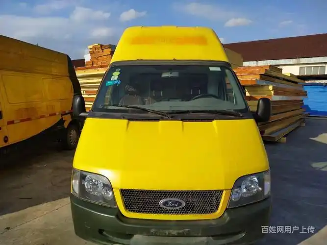 5台16年经典全顺柴油盲窗厢式货车二手柴油面包车