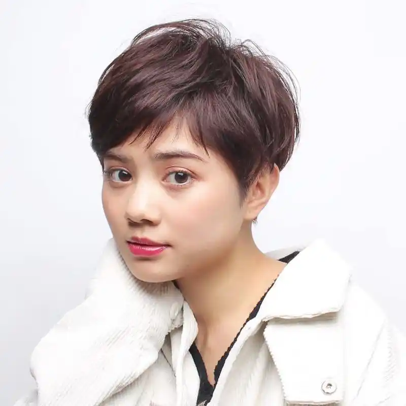 来挑战吧,俏丽又时尚的超短发,满满的国际时尚范|短发|时尚|女生_新浪