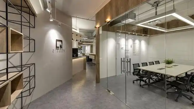 科技公司办公室装修设计效果图