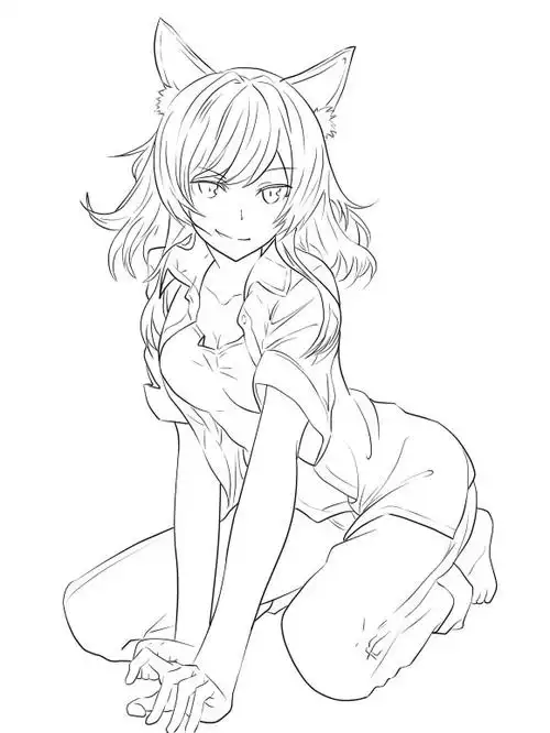 绘画二次元线稿动漫人物4评论89更多所有评论你也来说些什么吧