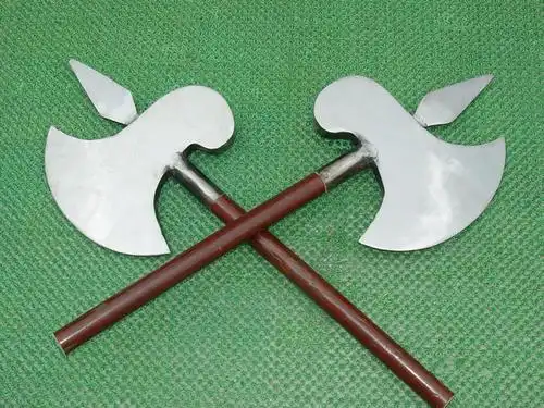 双斧 少林武术器械武术用品少林寺十八般兵器 未开刃