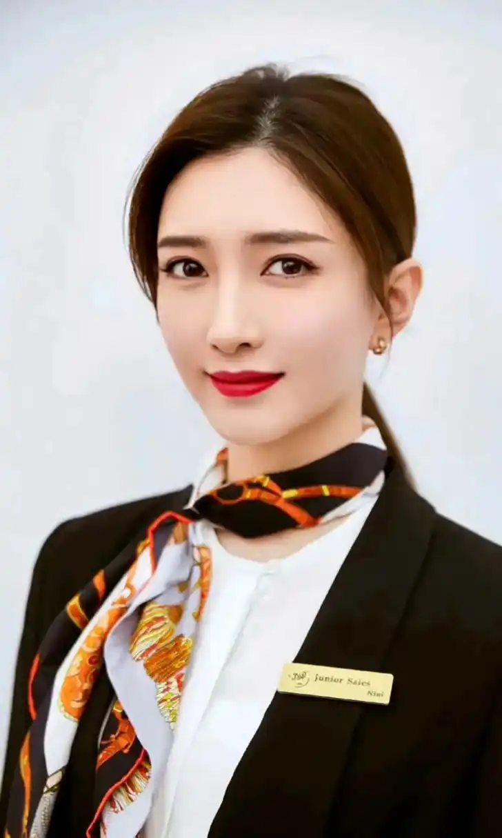 江疏影一身黑色职业装,展现出干练利落的气质.