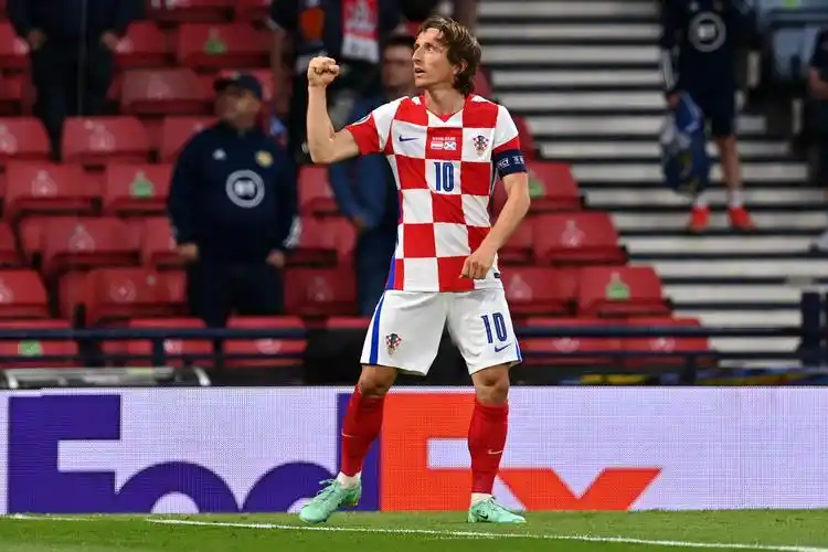 莫德里奇破门,成为首位在本届欧洲杯进球的皇马球员