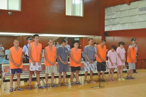 宣判会现场. 赖家豪 摄