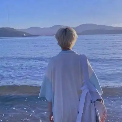 蓝色系高逼格ins头像图片