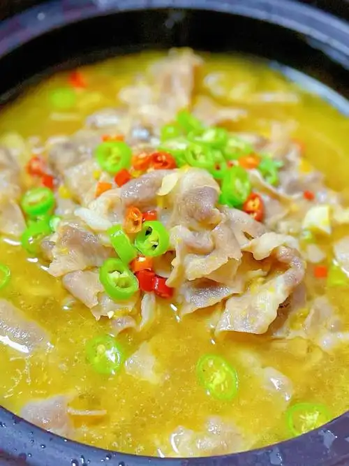 简单记录一下今日份晚餐金汤肥牛