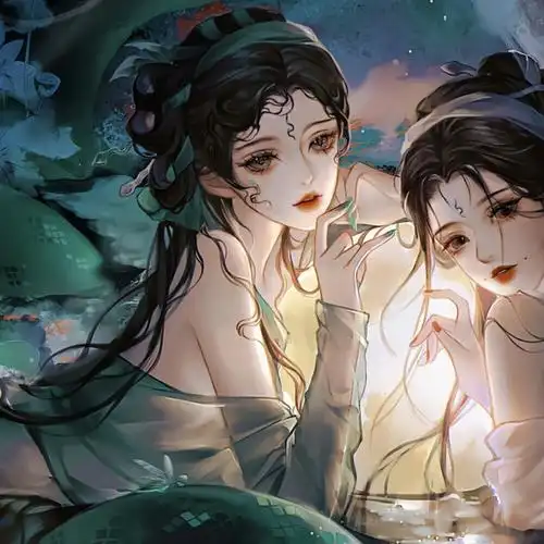 『原创』绝美古风姐妹头像 白素贞73小青