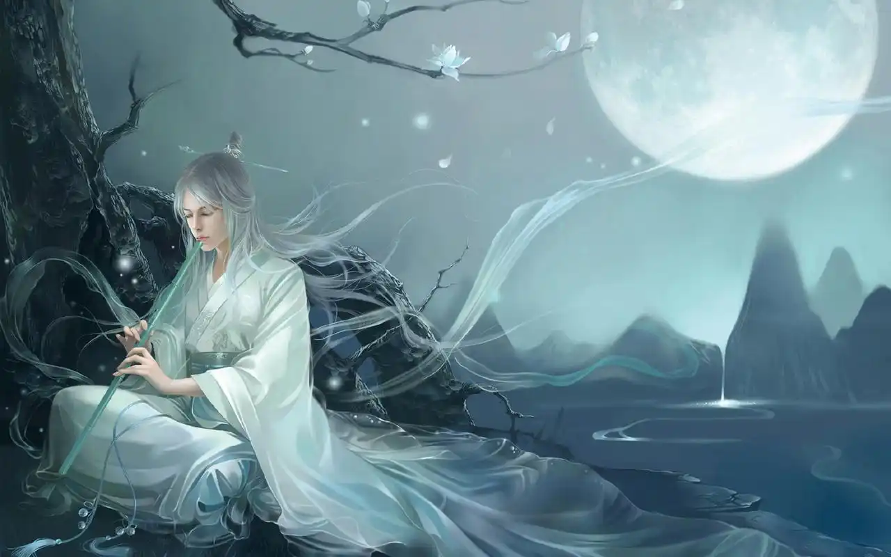 唯美动漫古风美男桌面壁纸