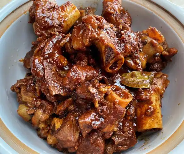 秘制红烧酱大骨棒通水骨大口吃肉太过瘾