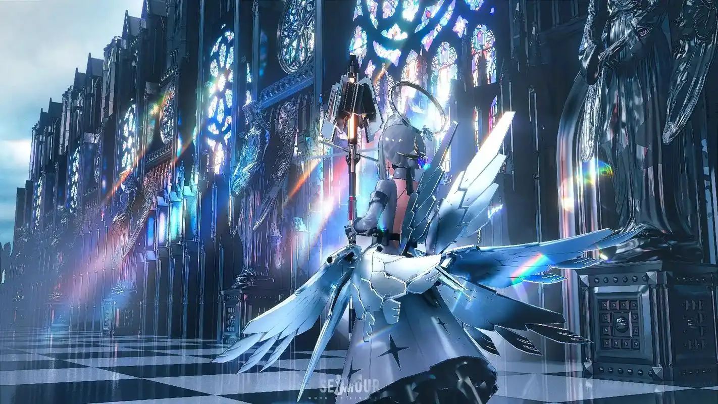 战双帕弥什 #壁纸 转载自p站画师:seymour塞戮尔 - 抖音