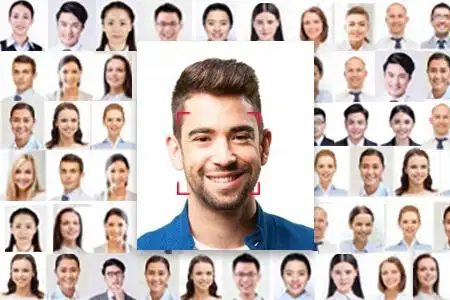 是从人脸库中寻找到与待识别人脸相似的一张脸或者多张脸.