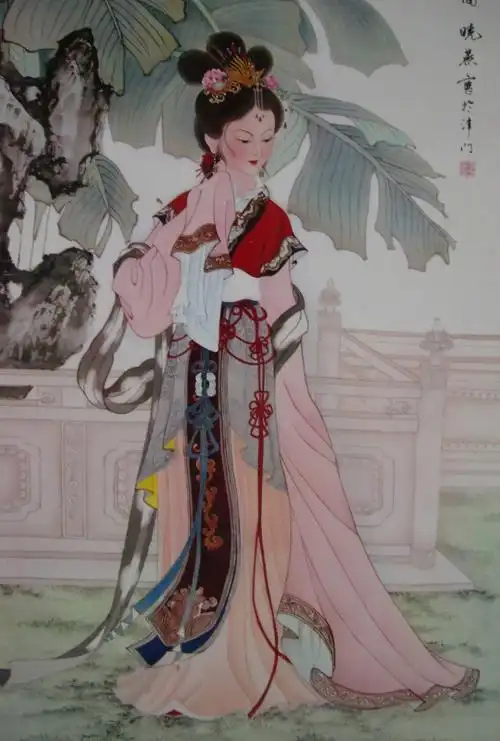 李晓燕 工笔仕女图欣赏