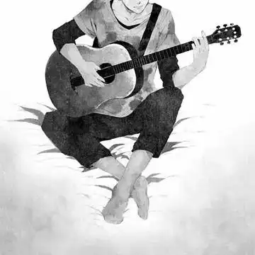 韩头#中性头像#文艺伤感#黑白头像#吉他安呈头像女生头像吉他欧美头像