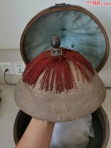 大清七品县令的官帽