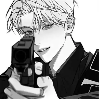 114张高质量黑白男头_男生动漫头像_头像屋